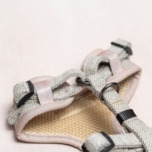 Load image into Gallery viewer, Tweed Dog Harness | Stone Herringbone - Charlie and Millie Co
