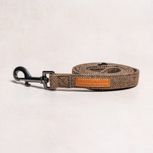 Load image into Gallery viewer, Tweed Dog Lead | Brown Herringbone - Charlie and Millie Co