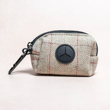 Load image into Gallery viewer, Tweed Poo Bag Holder | Stone Herringbone - Charlie and Millie Co