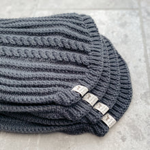 Load image into Gallery viewer, Chunky Knit Dog Jumper | Charcoal Grey - Charlie and Millie Co