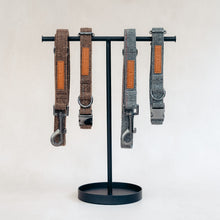 Load image into Gallery viewer, Tweed Dog Collar | Grey Herringbone - Charlie and Millie Co