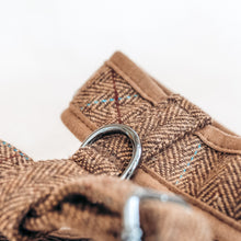 Load image into Gallery viewer, Tweed Dog Harness | Brown Herringbone - Charlie and Millie Co