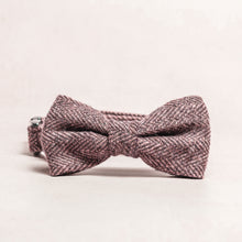 Load image into Gallery viewer, Tweed Bow Tie | Port Herringbone - Charlie and Millie Co
