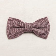 Load image into Gallery viewer, Tweed Bow Tie | Port Herringbone - Charlie and Millie Co
