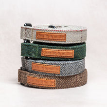 Load image into Gallery viewer, Tweed Dog Lead | Grey Herringbone - Charlie and Millie Co
