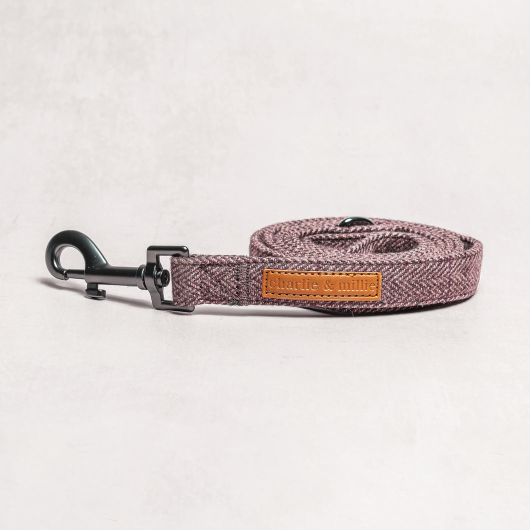 Tweed Dog Lead | Port Herringbone - Charlie and Millie Co